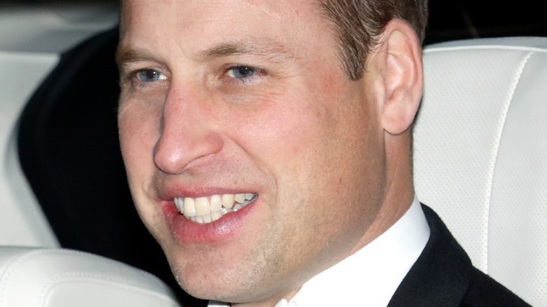 Prince William smiling