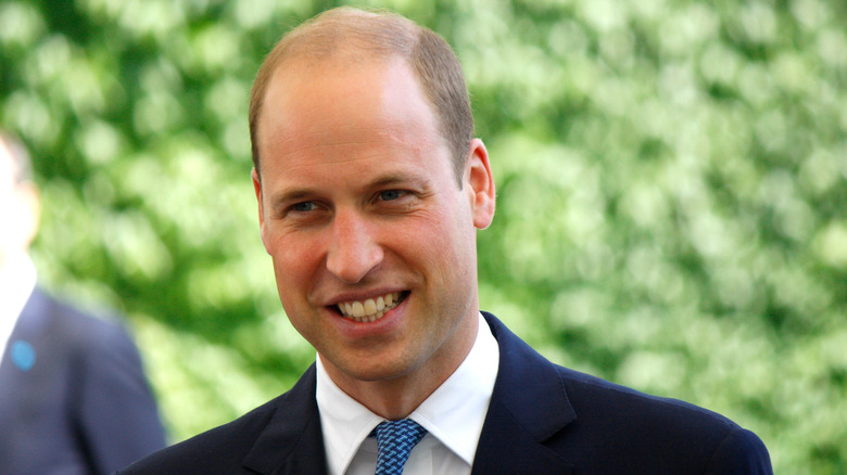 Prince William smiling
