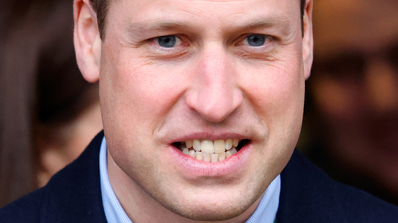 Prince William in a candid moment