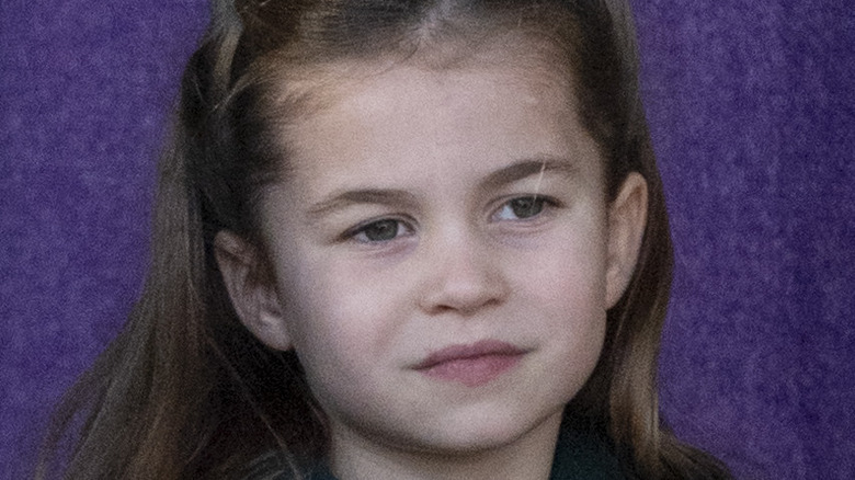 Princess Charlotte attending an event