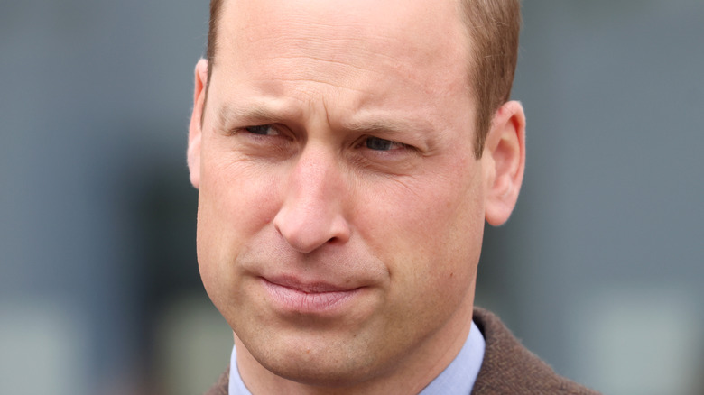 Prince William frowning 