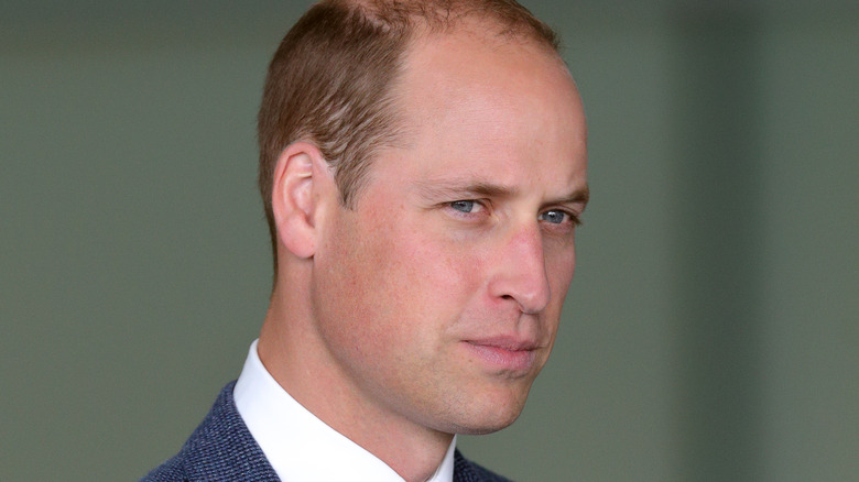 Prince William frowning 