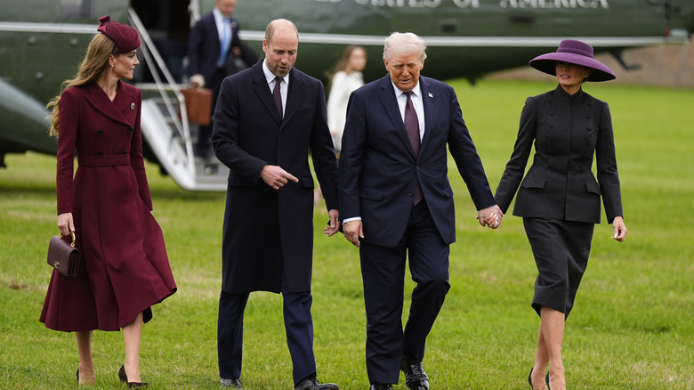 Kate Middleton Prince William Donald Trump Melania Trump