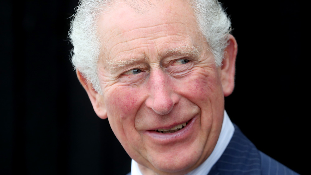 Prince Charles smiling