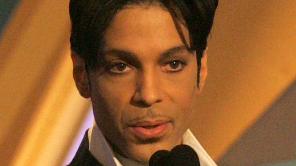 Prince at an award show
