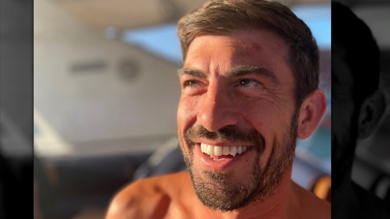 Paolo Liuzzo looking up smiling
