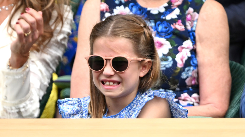 Princess Charlotte 2023 Wimbledon tennis