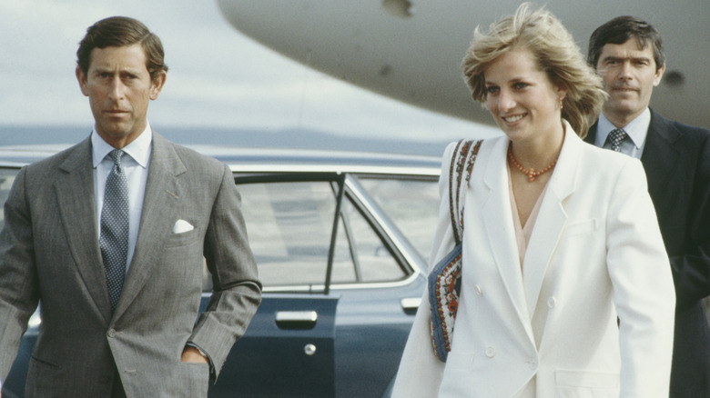 King Charles III and Princess Diana pictured after their honeymoon.