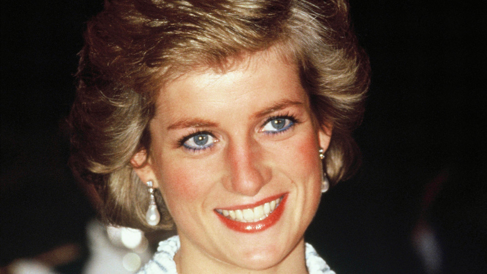 Princess Diana smiling