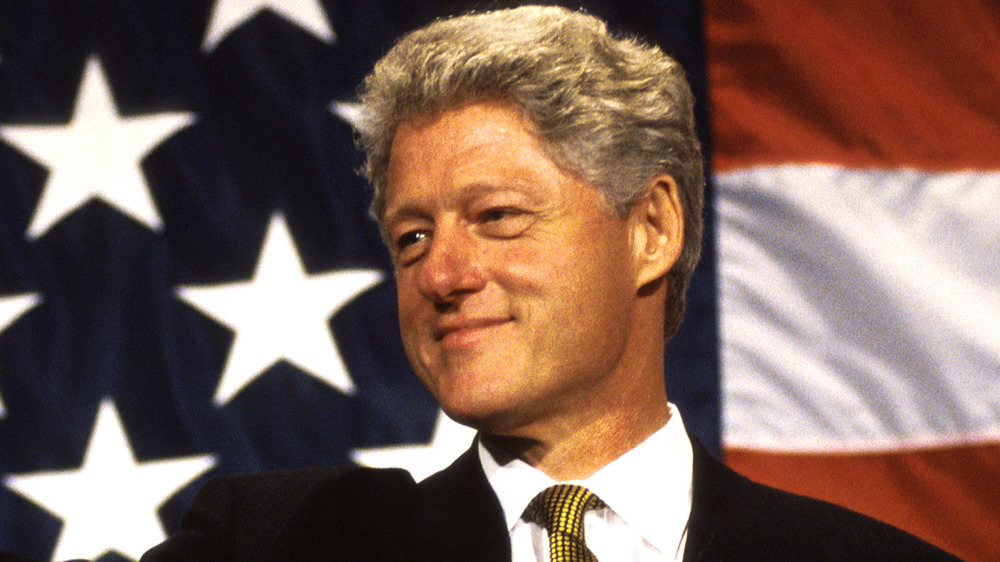 Bill Clinton smiling