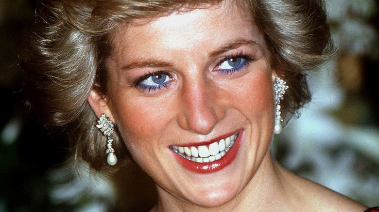 Princess Diana smiling