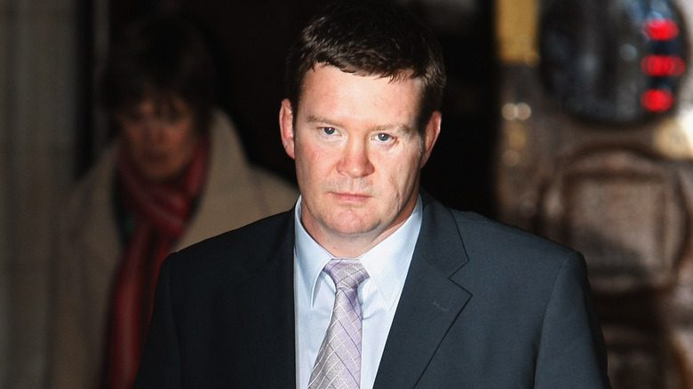 Trevor Rees-Jones wearing a serious facial expression