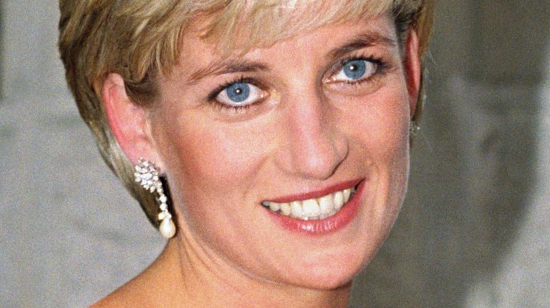 Princess Diana smiling