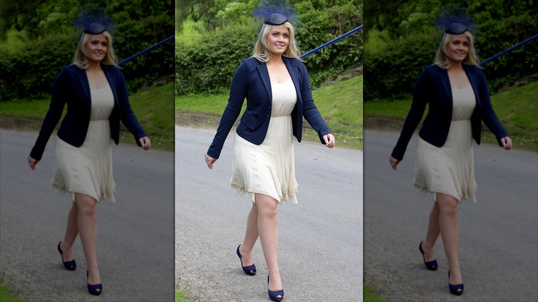 Kitty Spencer boasts fuller figure in 2012