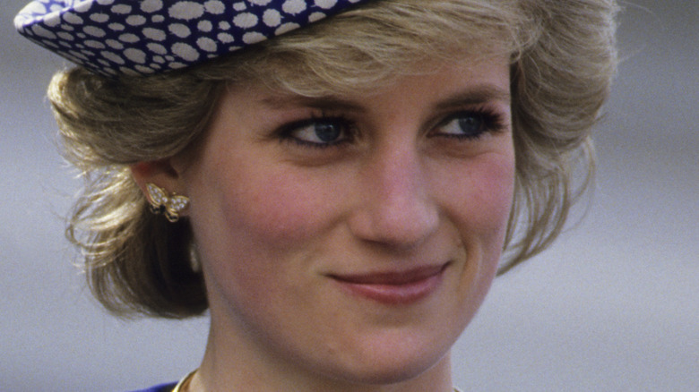 Princess Diana laughing in 1988