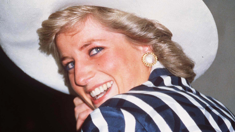 Princess Diana smiling