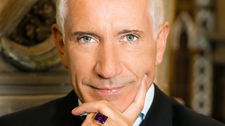 Stewart Pearce large purple ring