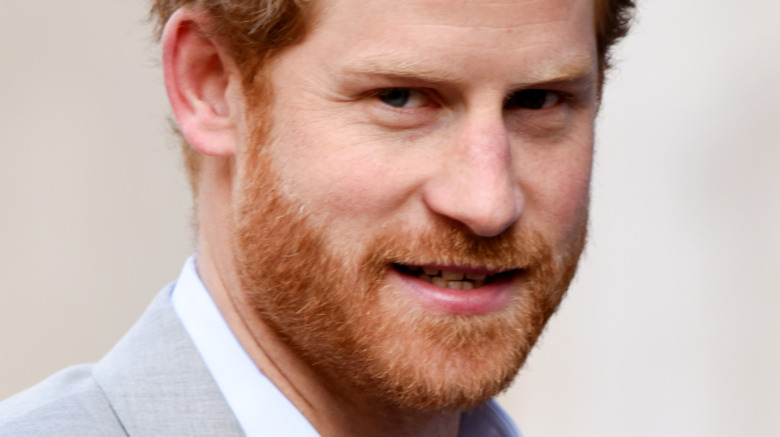 Prince Harry smiling 