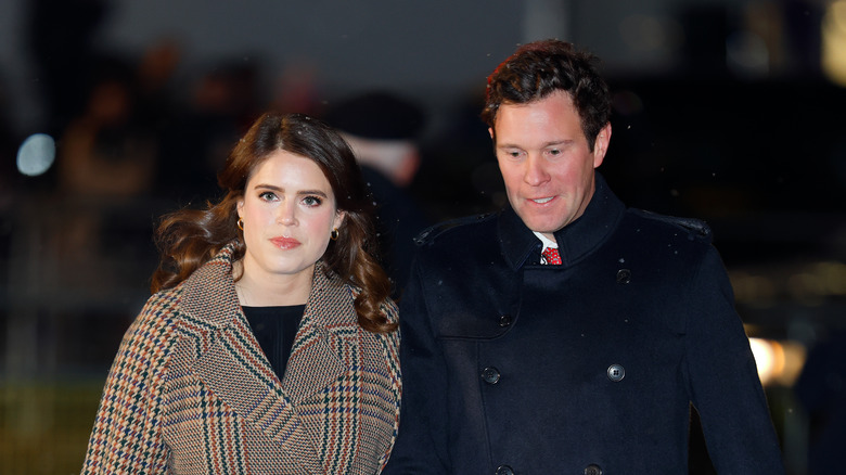 Princess Eugenie and her husband Jack Brooksbank