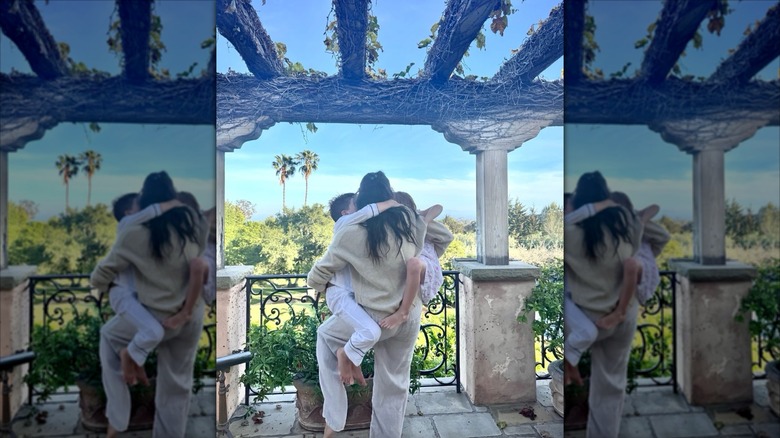 Meghan Markle holding Prince Archie than Princess Lilibet