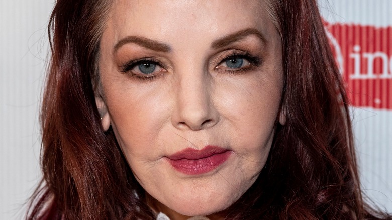 Priscilla Presley close-up