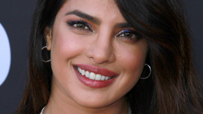 Priyanka Chopra smiling on the red carpet