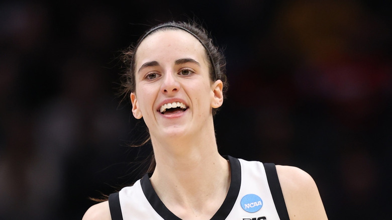Caitlin Clark smiling