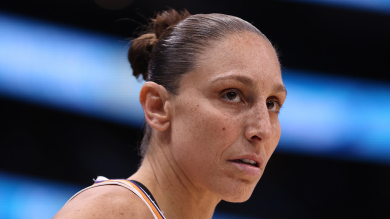 Diana Taurasi on the court