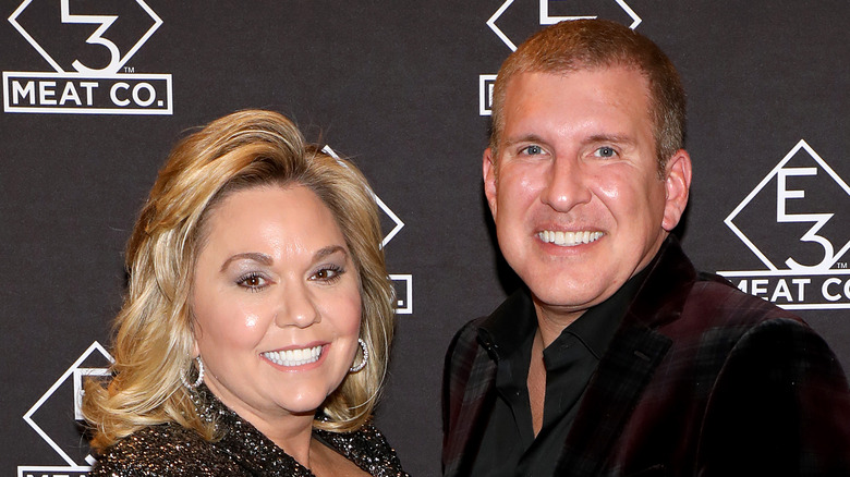 Todd and Julie Chrisley smiling