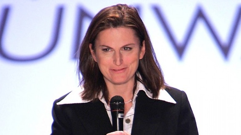 Wendy Pepper giving speech