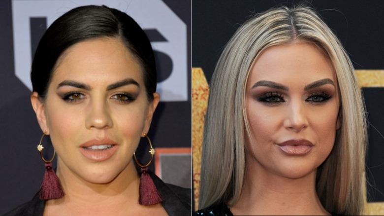 Katie Maloney, left, and Lala Kent, right