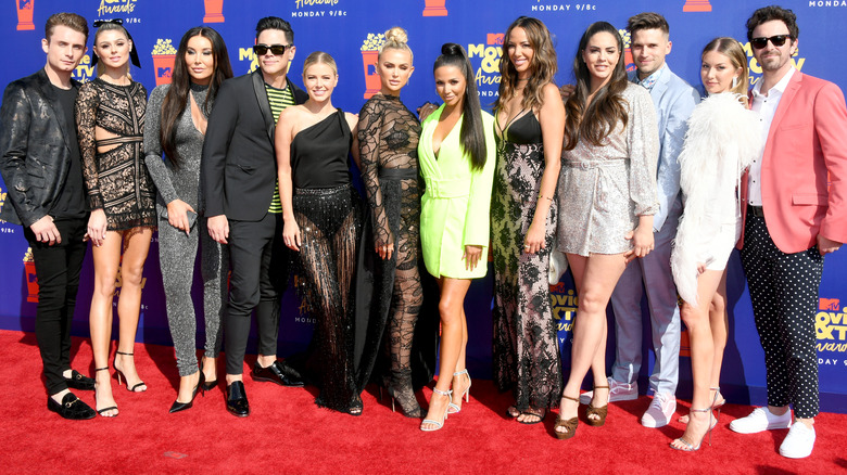 Cast members of "Vanderpump Rules" posing together