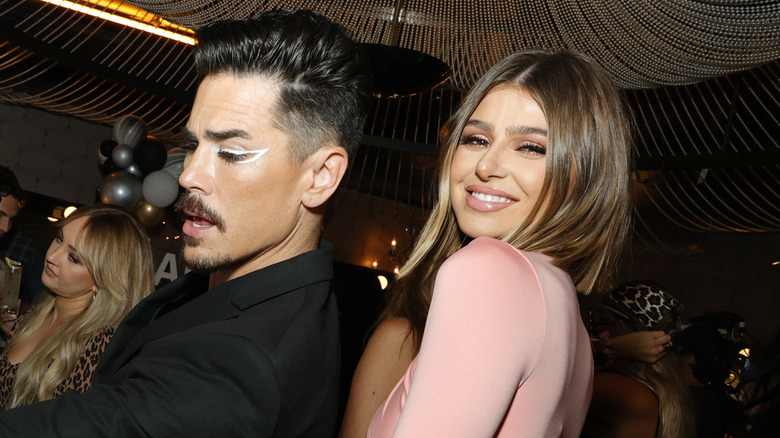 Tom Sandoval and Raquel Leviss posing together