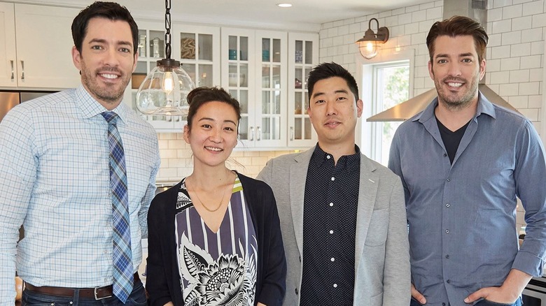 Sandi and Phil on Century Home Showstopper episode of Property Brothers