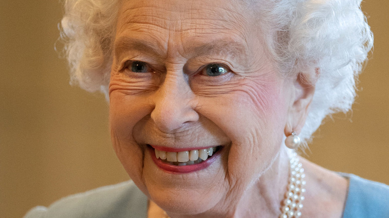Queen Elizabeth II celebrating Platinum Jubilee