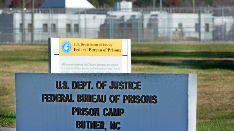 The outside of Butner Correctional Facility