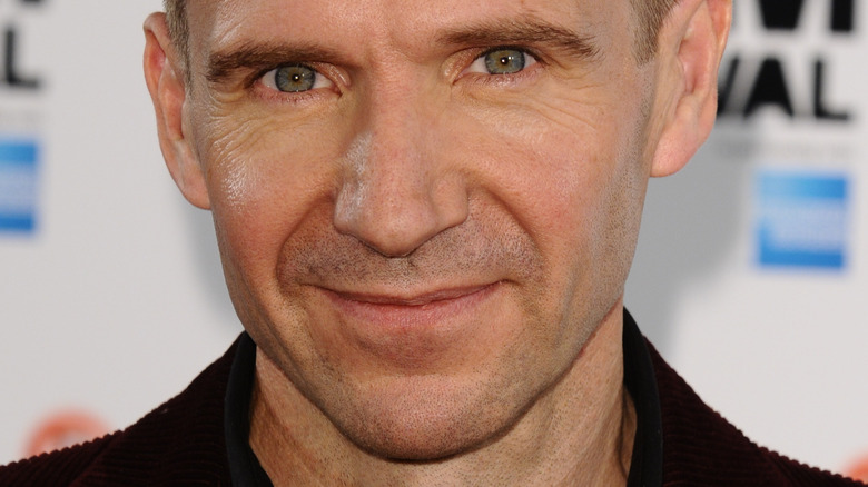 Ralph Fiennes smiling