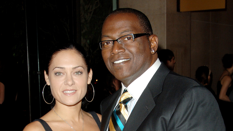 Erika Riker Randy Jackson smiling