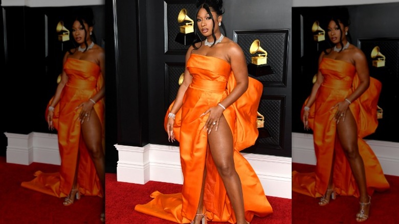 Megan Thee Stallion posing