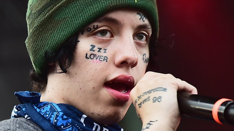 Rapper Lil Xan Gets New Face Tattoo To Remember Mac Miller - Nicki Swift.