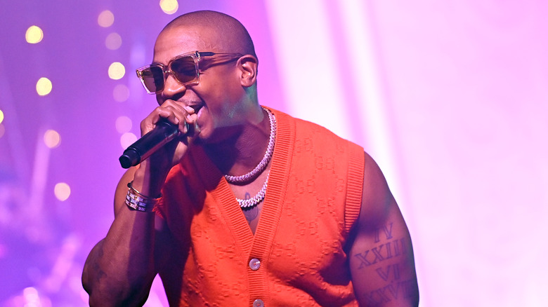Ja Rule performing
