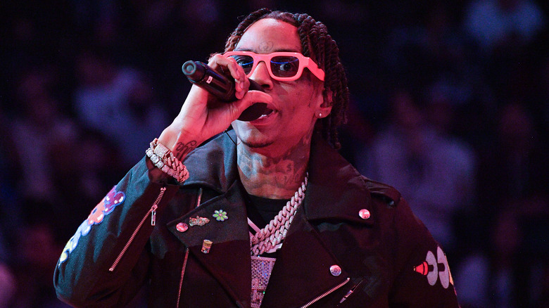 Soulja Boy performing