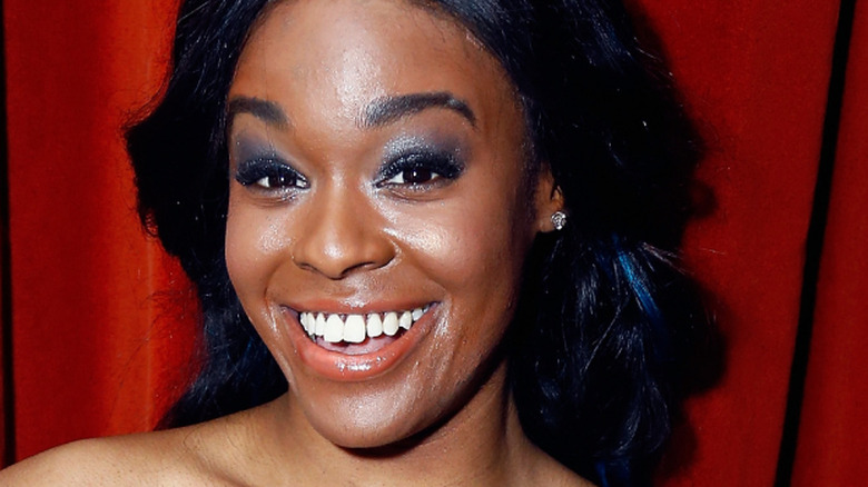 Azealia Banks smiling
