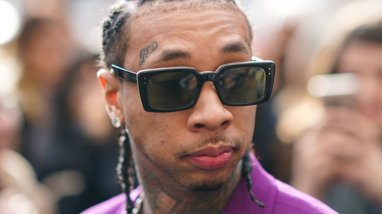 Tyga at Paris Fashion Week