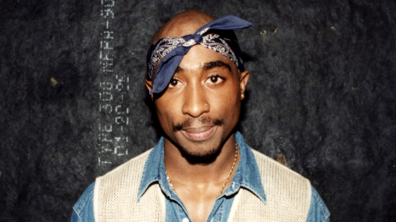 Tupac Shakur smiling