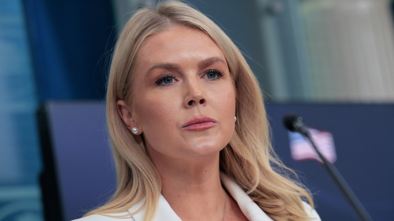 Rare Times Karoline Leavitt Ditched Her Cakey Bronzer & Went Makeup Free
