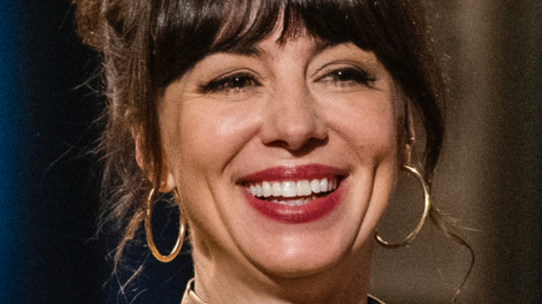 Rat in the Kitchen host Natasha Leggero smiling