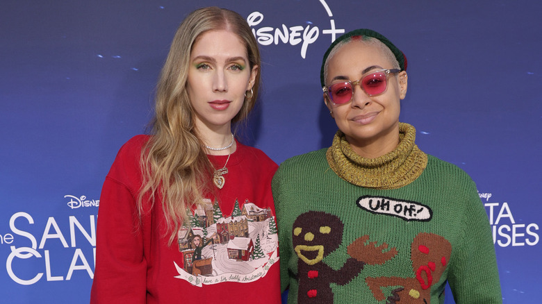 Miranda Maday and Raven-Symone attending premiere event