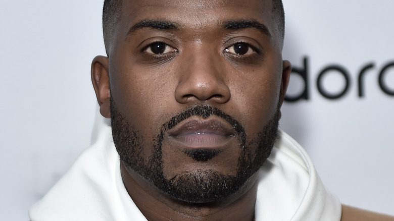 Ray J serious look