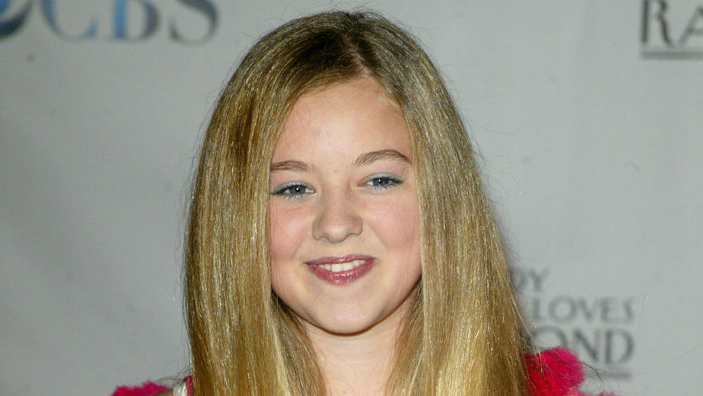 Madylin Sweeten on the red carpet as a kid